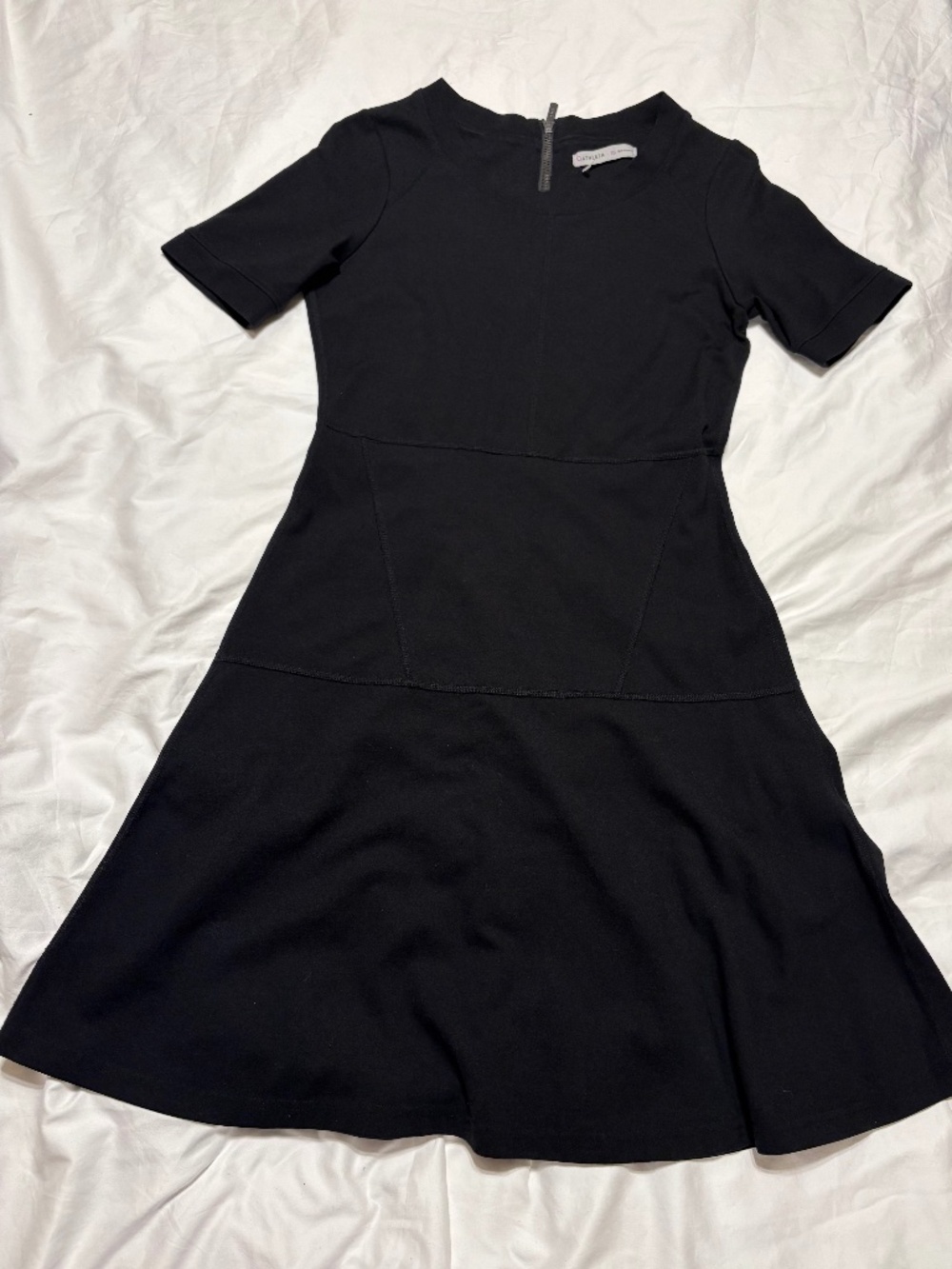 Athleta Black Fit & Flare Travel Dress | Size XS | Like New